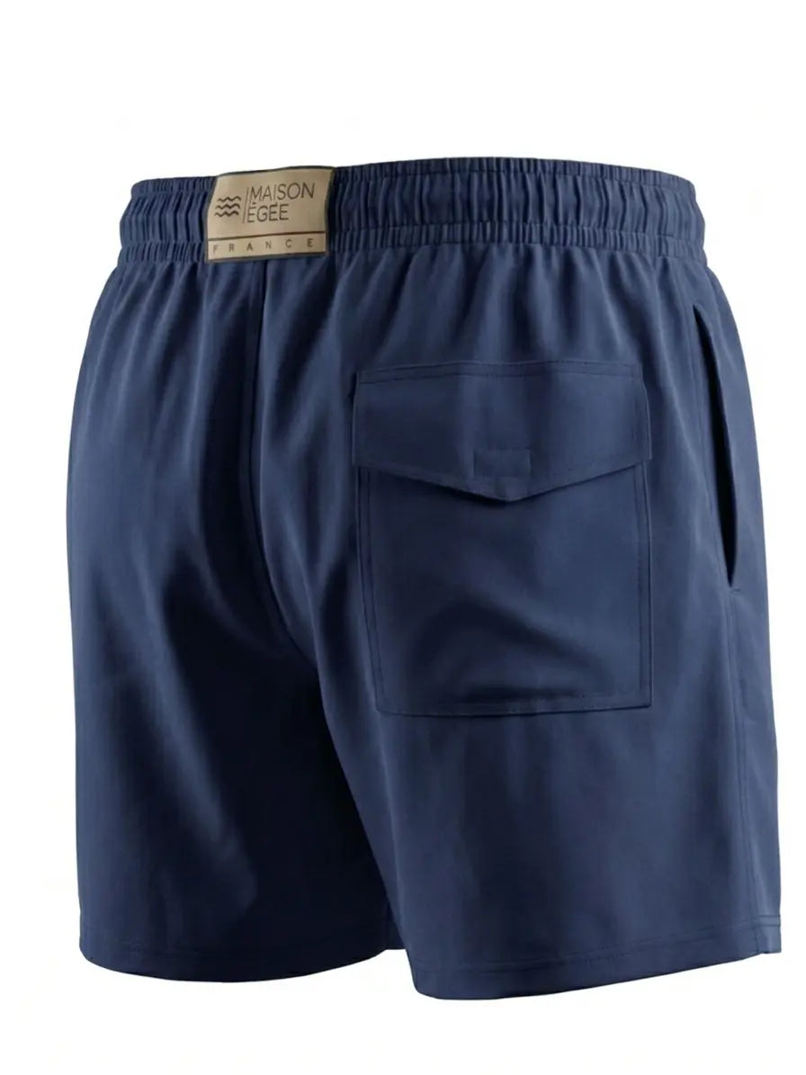Maillot de bain Homme - Bleu Méditerranée Maison Égée