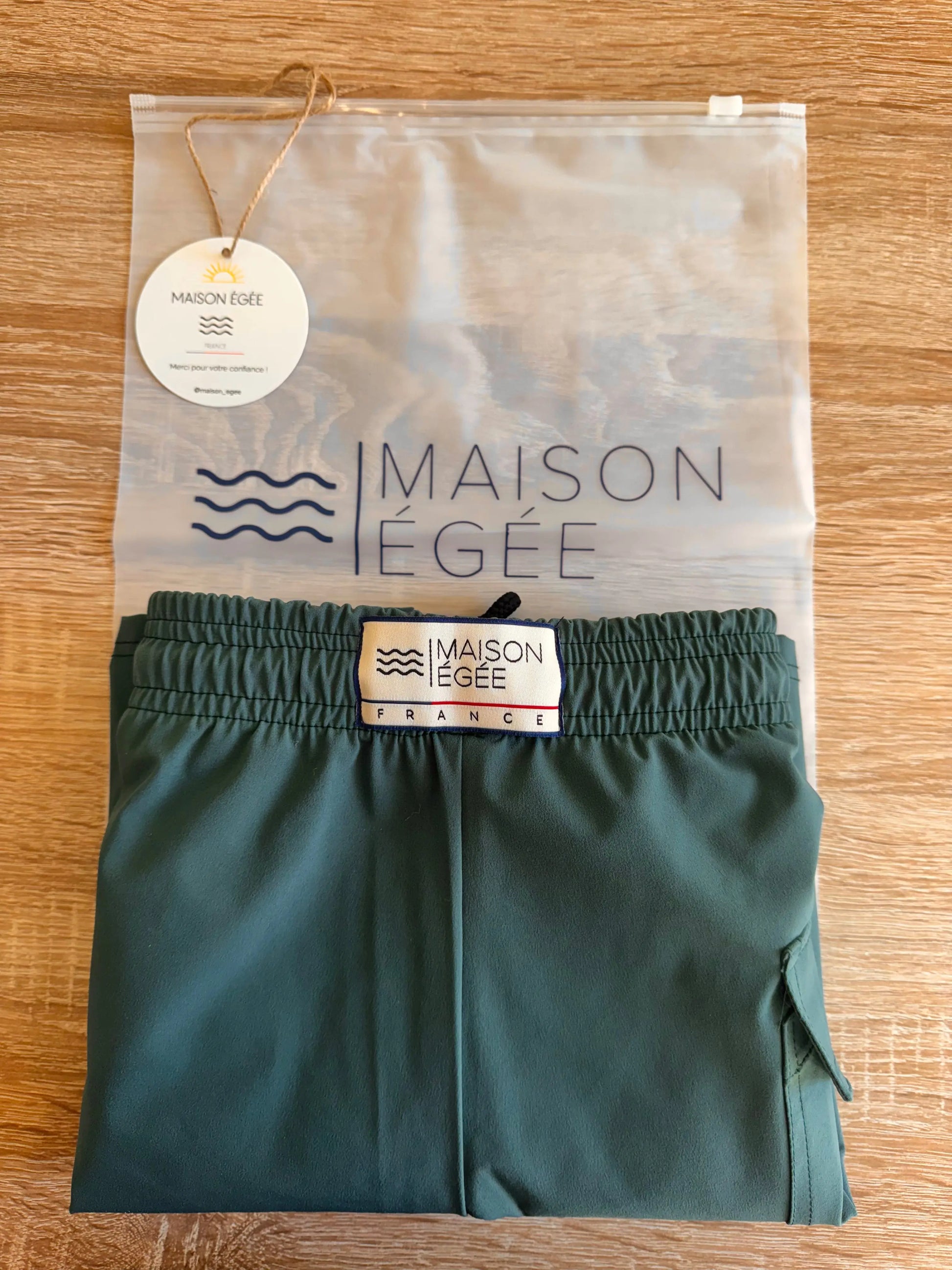 Maillot de bain Homme - Vert Maquis Maison Égée