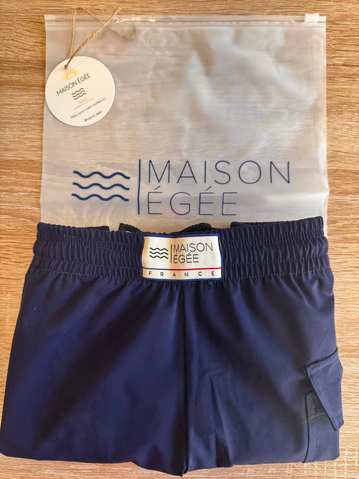 Maillot de bain Homme - Bleu Méditerranée Maison Égée
