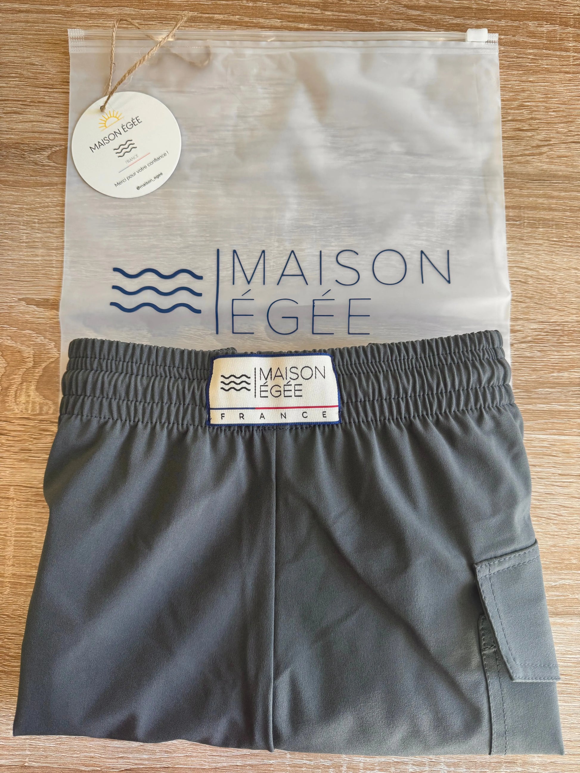 Maillot de bain Homme - Gris Roche Maison Égée